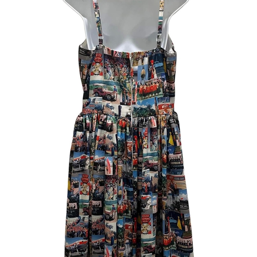 Used Charles Phoenix Hawaiiland Jenny dress size XL - Picture 2 of 3